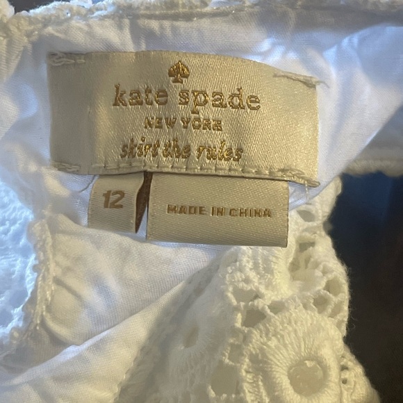 Kate Spade Girls New York Tea Eyelet
Dress Size 12 - Picture 13 of 13